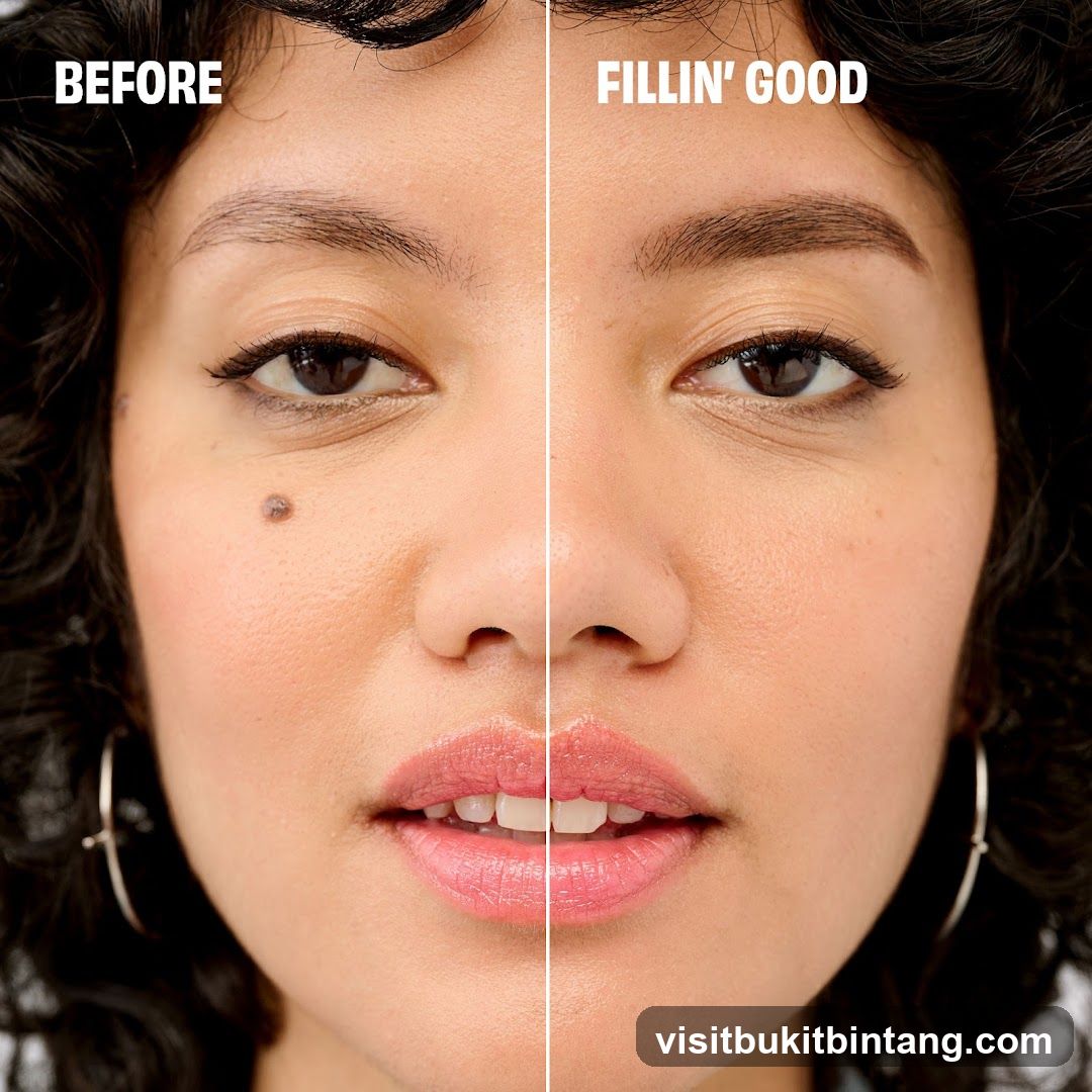 Before and After Facial Treatment Advertisement