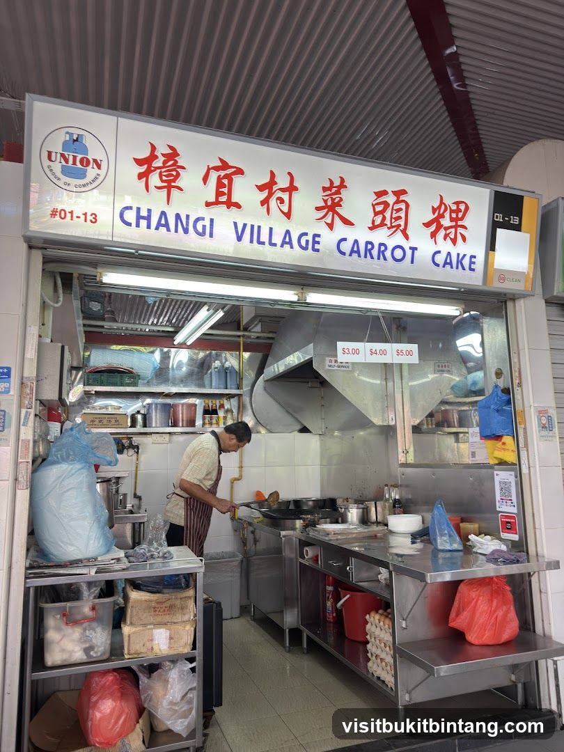 Changi Village Carrot Cake