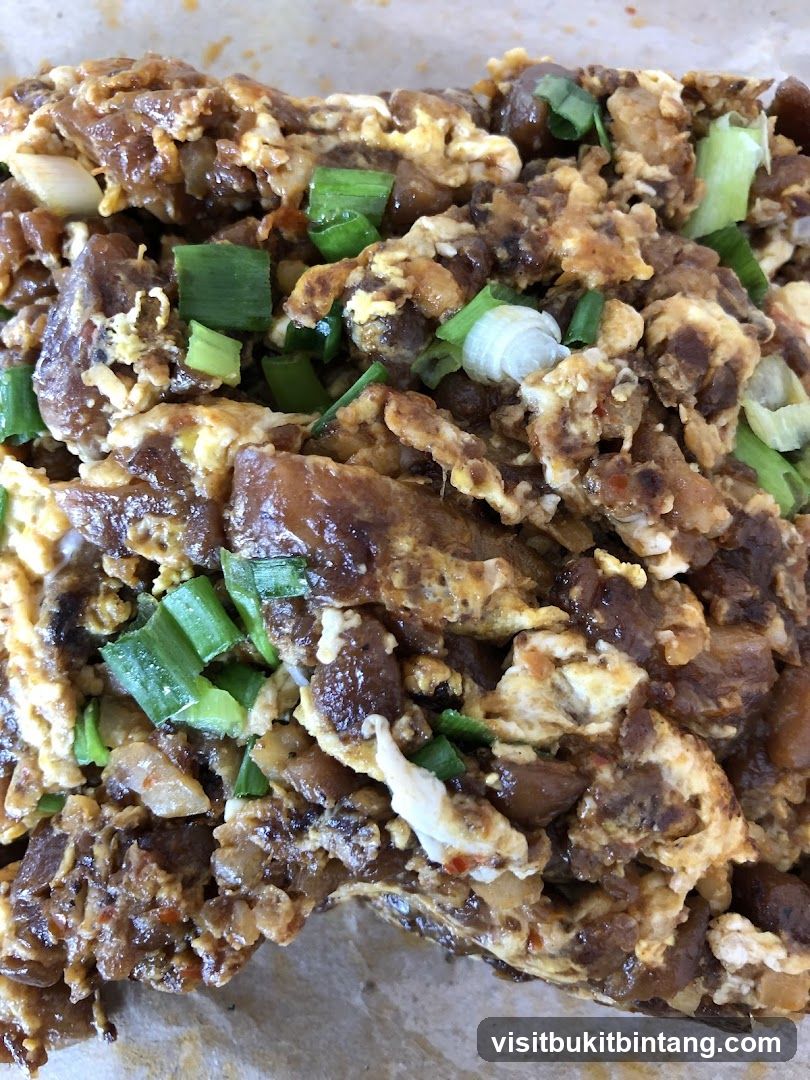 Scrambled Eggs with Meat and Scallions