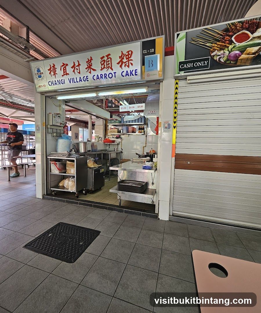 Changi Village Carrot Cake