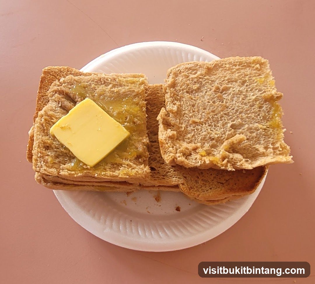 Toast with Butter and Jam