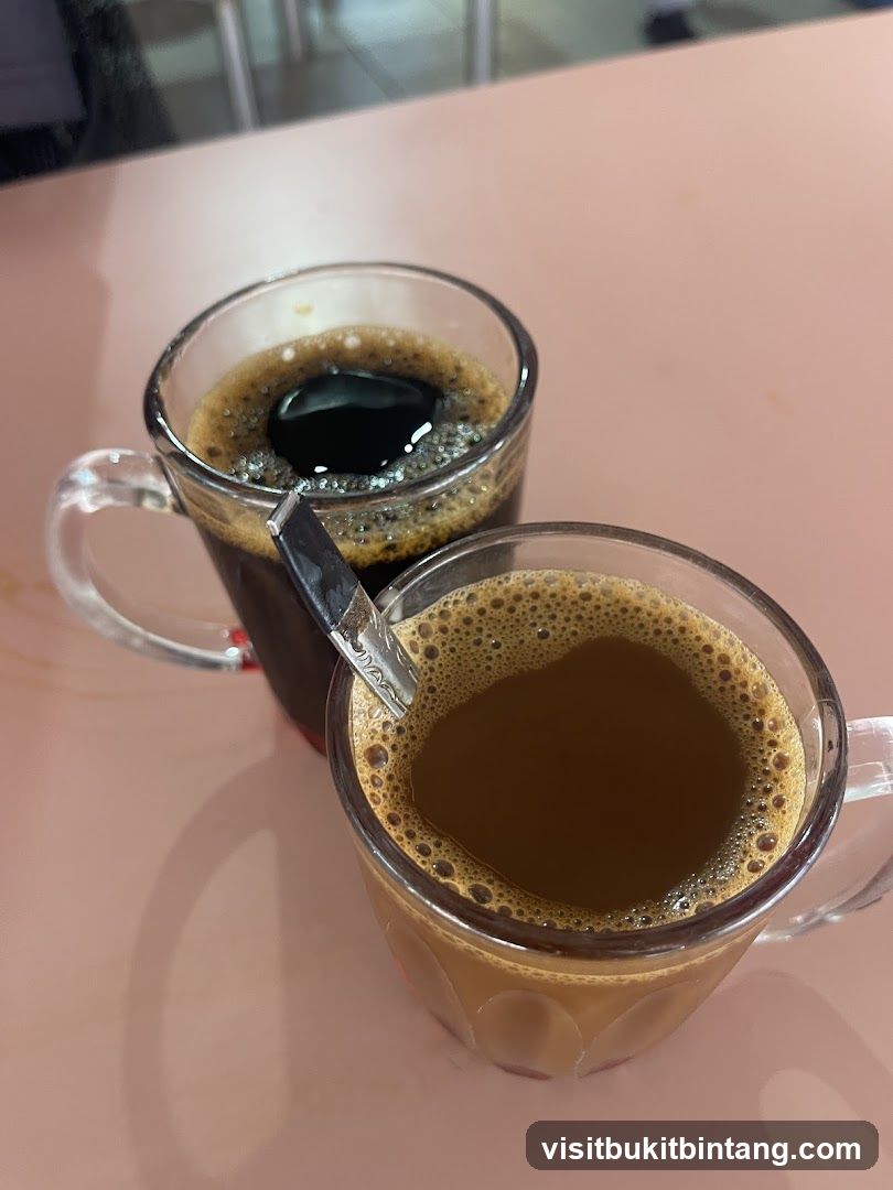 Two cups of coffee