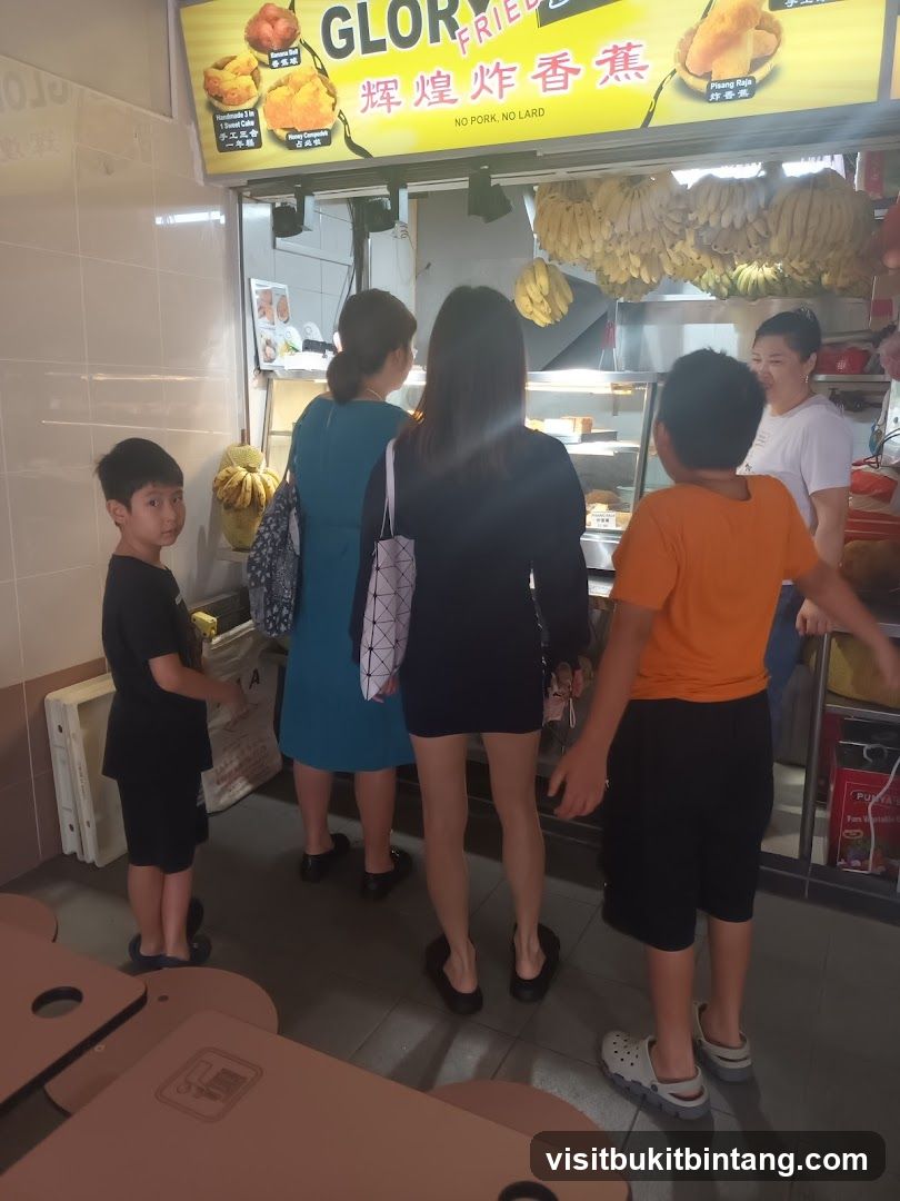 Glory Fried Bananas Stall
