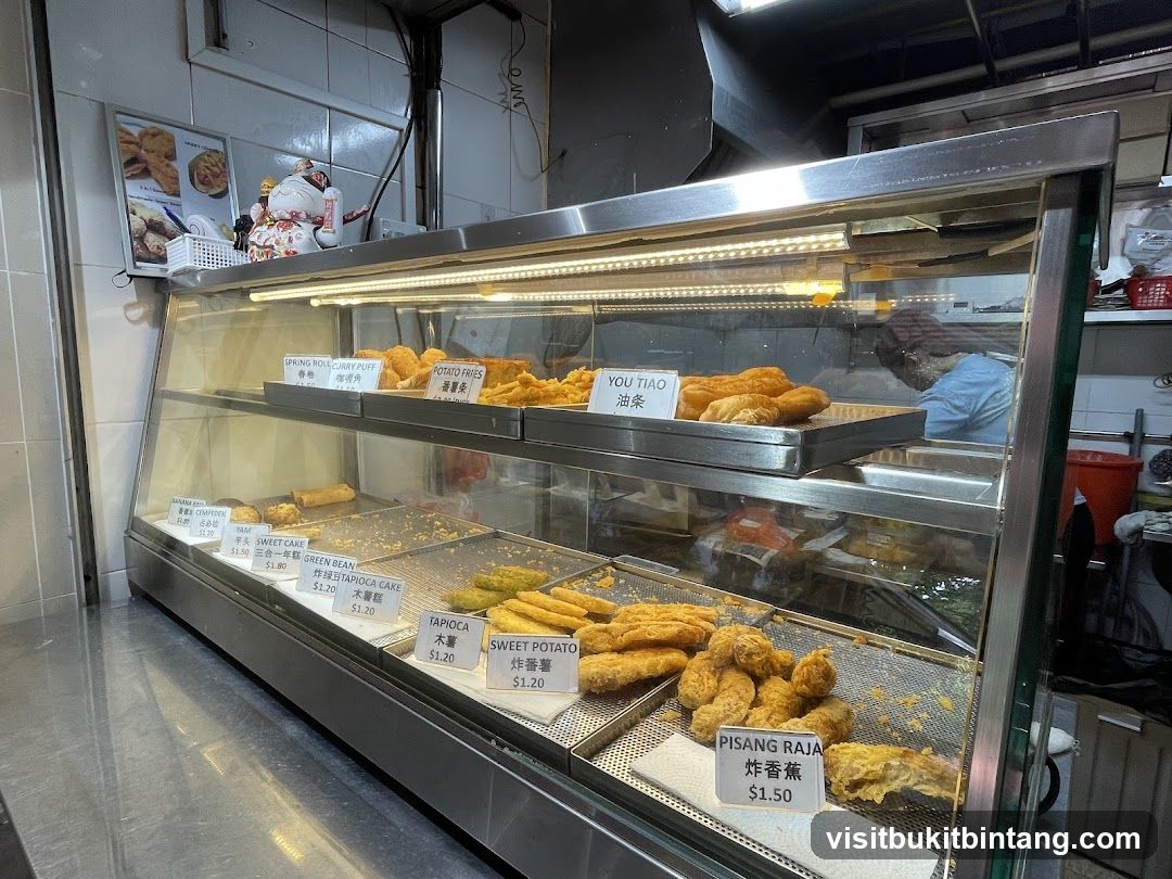 Fried Snacks Display