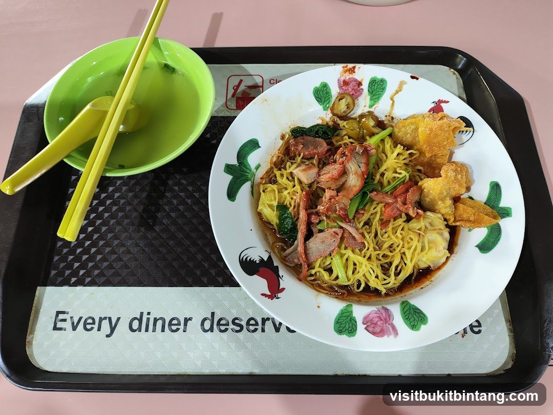 Noodles with Char Siu and Wontons