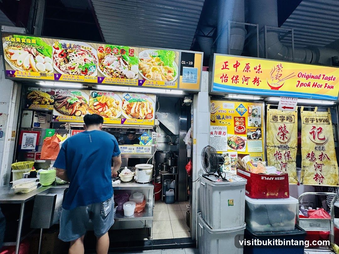 Food Stall with Menu