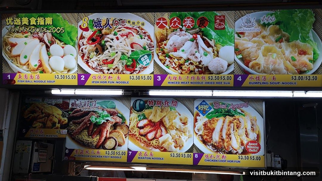 Yummy Guide 2005 Menu
