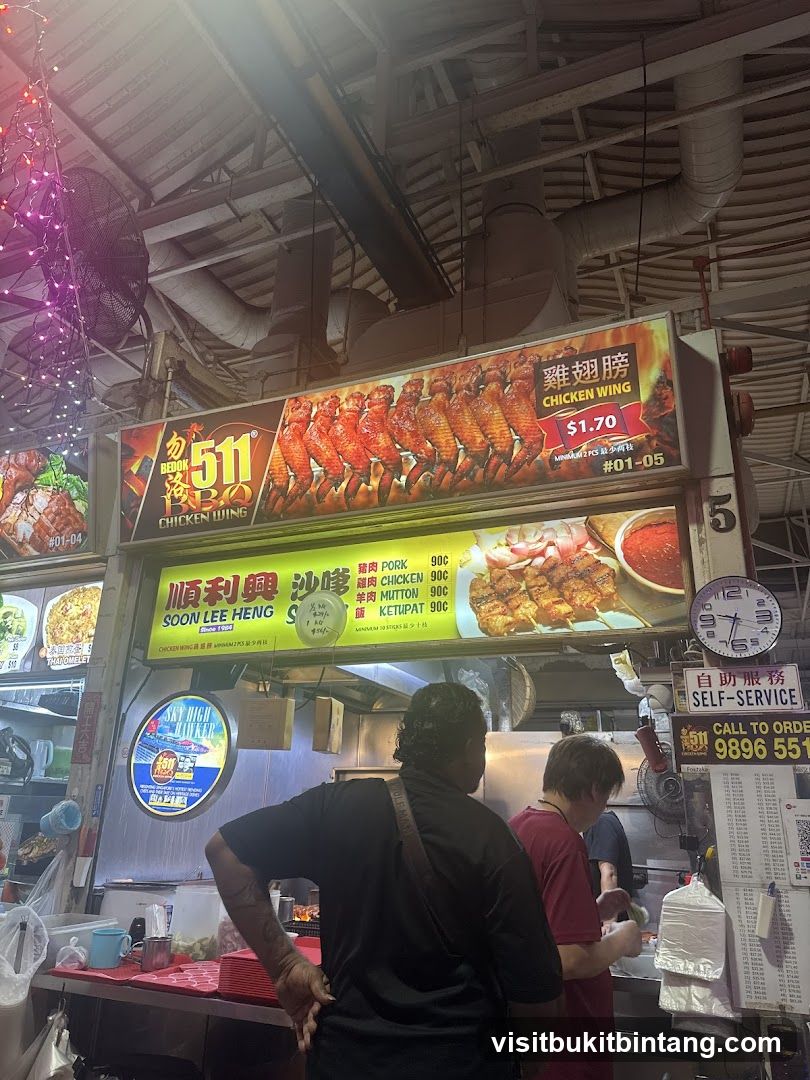 Food Stall with Menu