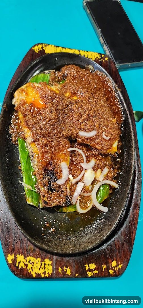 Sizzling Fish Dish