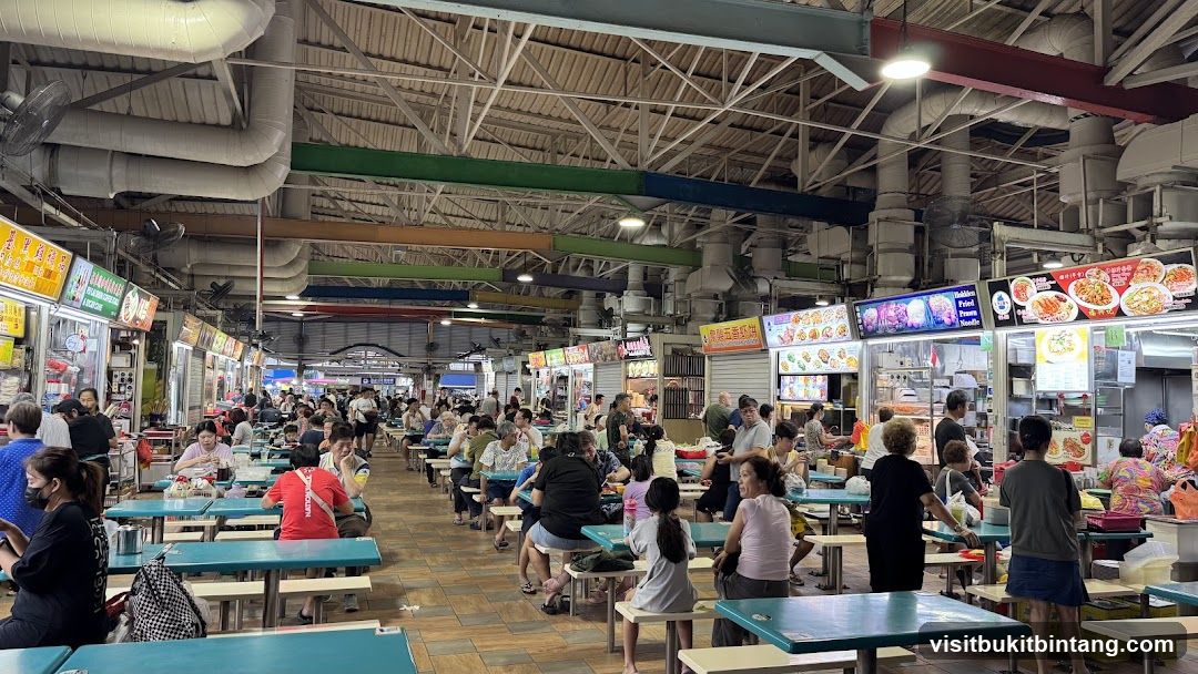 Busy Food Court
