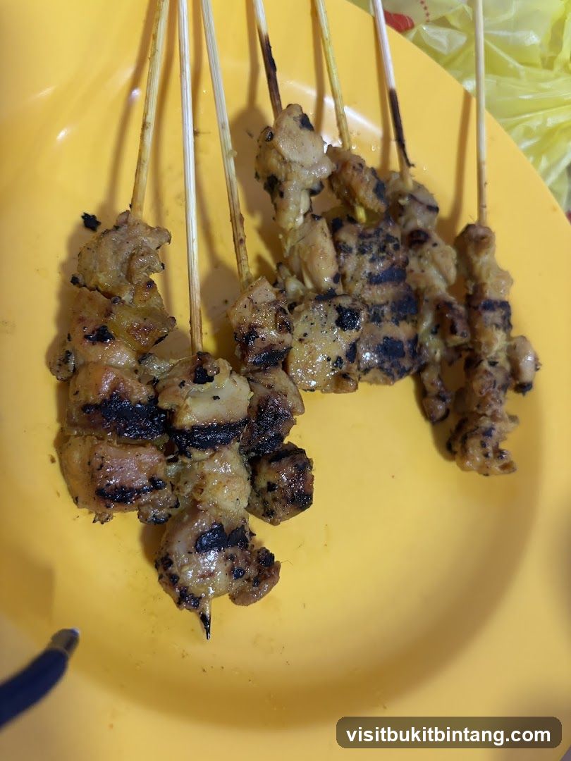 Chicken Satay Skewers