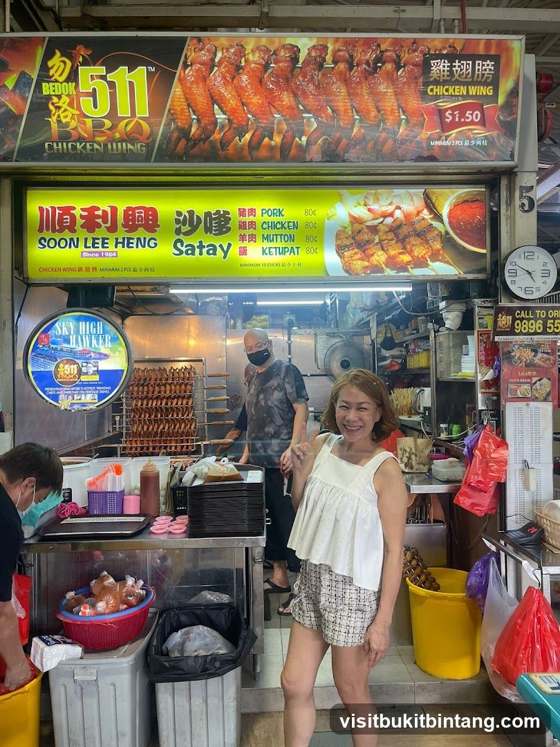 Chicken Wing and Satay Stall