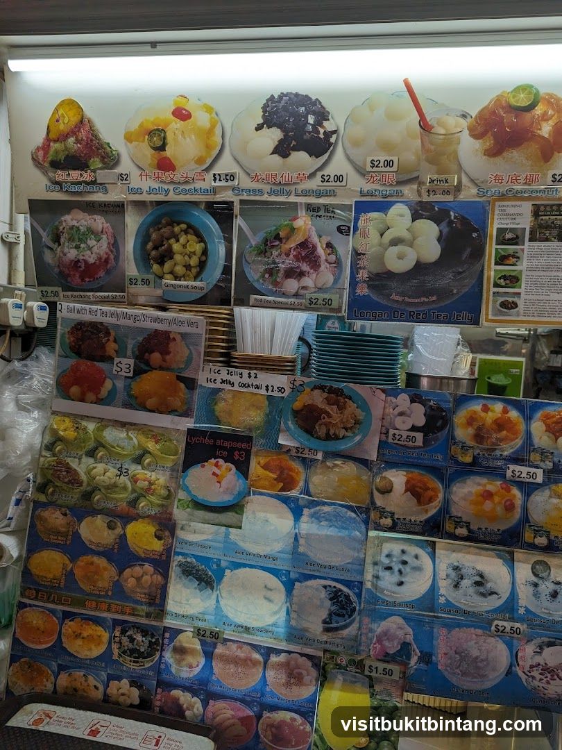Dessert Menu