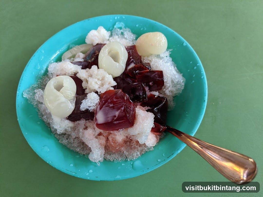 Dessert with Lychees and Jelly