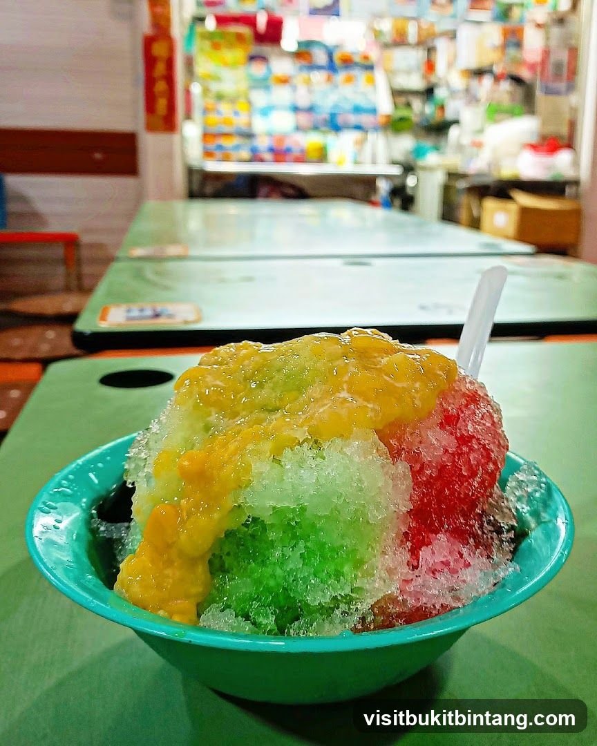 Shaved Ice Dessert
