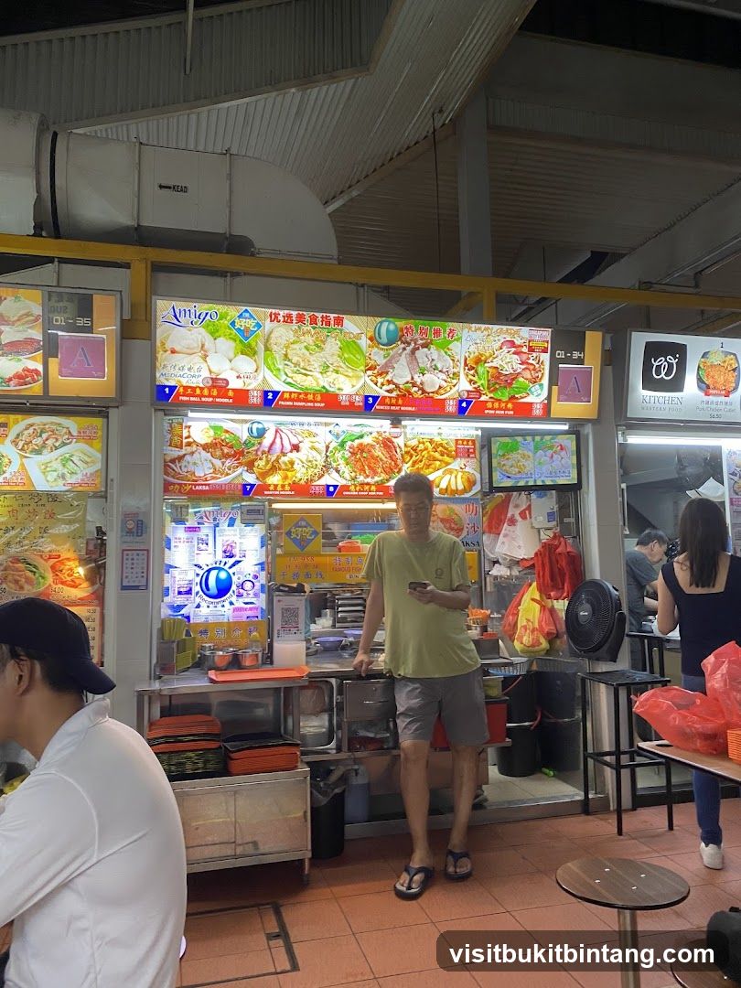 Food Stall with Menu