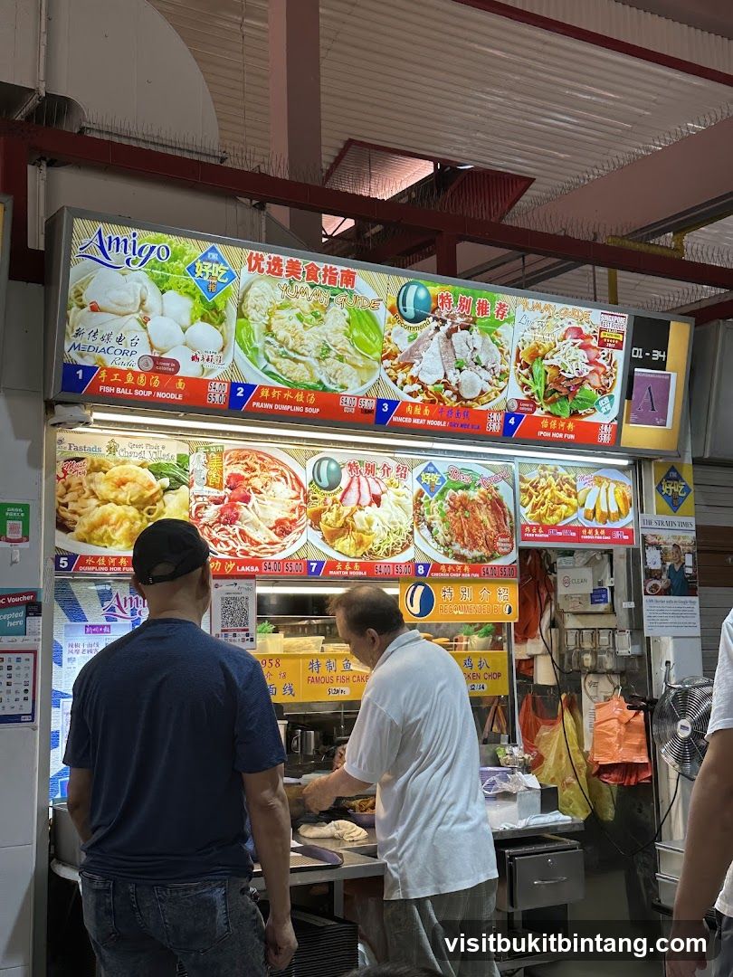 Food Stall Menu