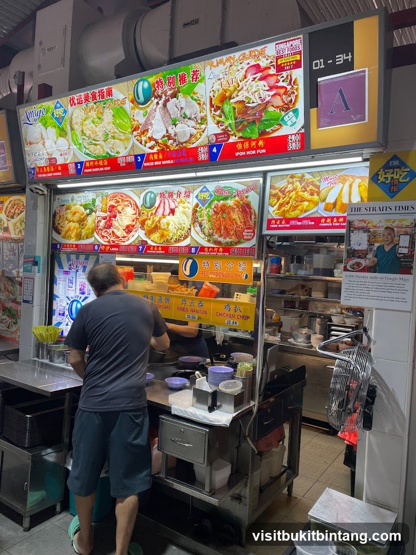 Food Stall Menu