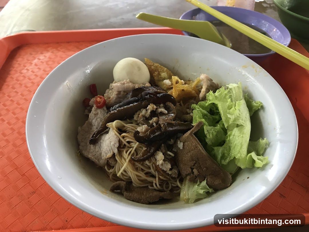 Noodle Dish with Toppings