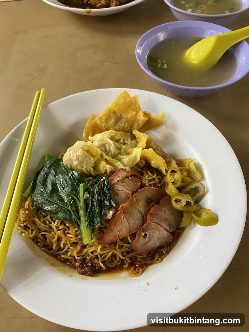 Noodles with Char Siu and Wontons