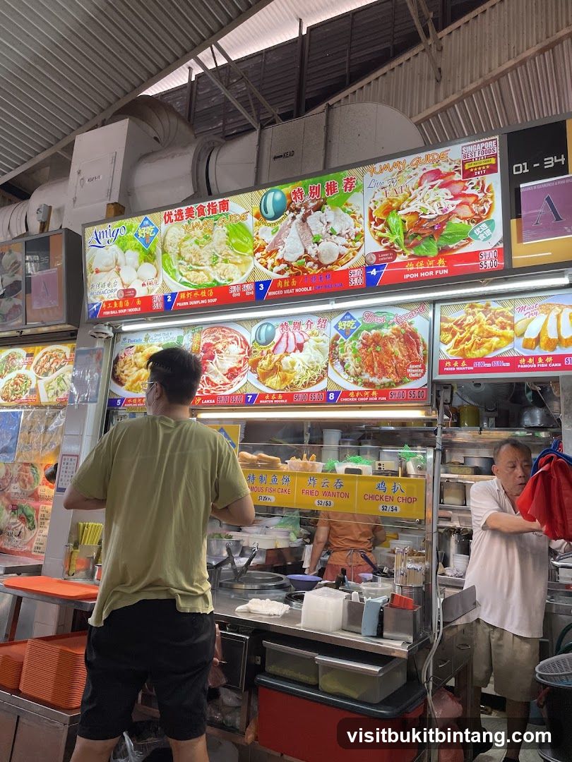 Food Stall Menu