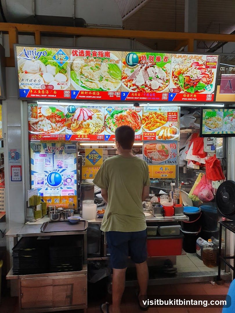 Food Stall Menu