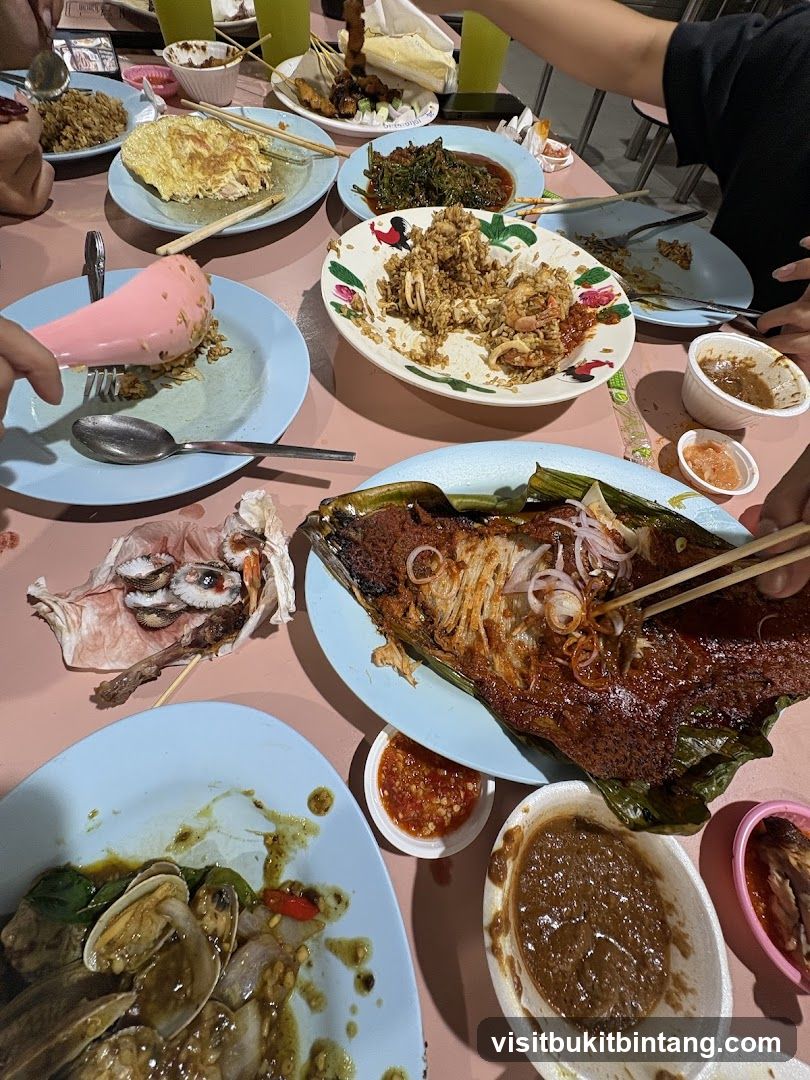 Meal with various dishes