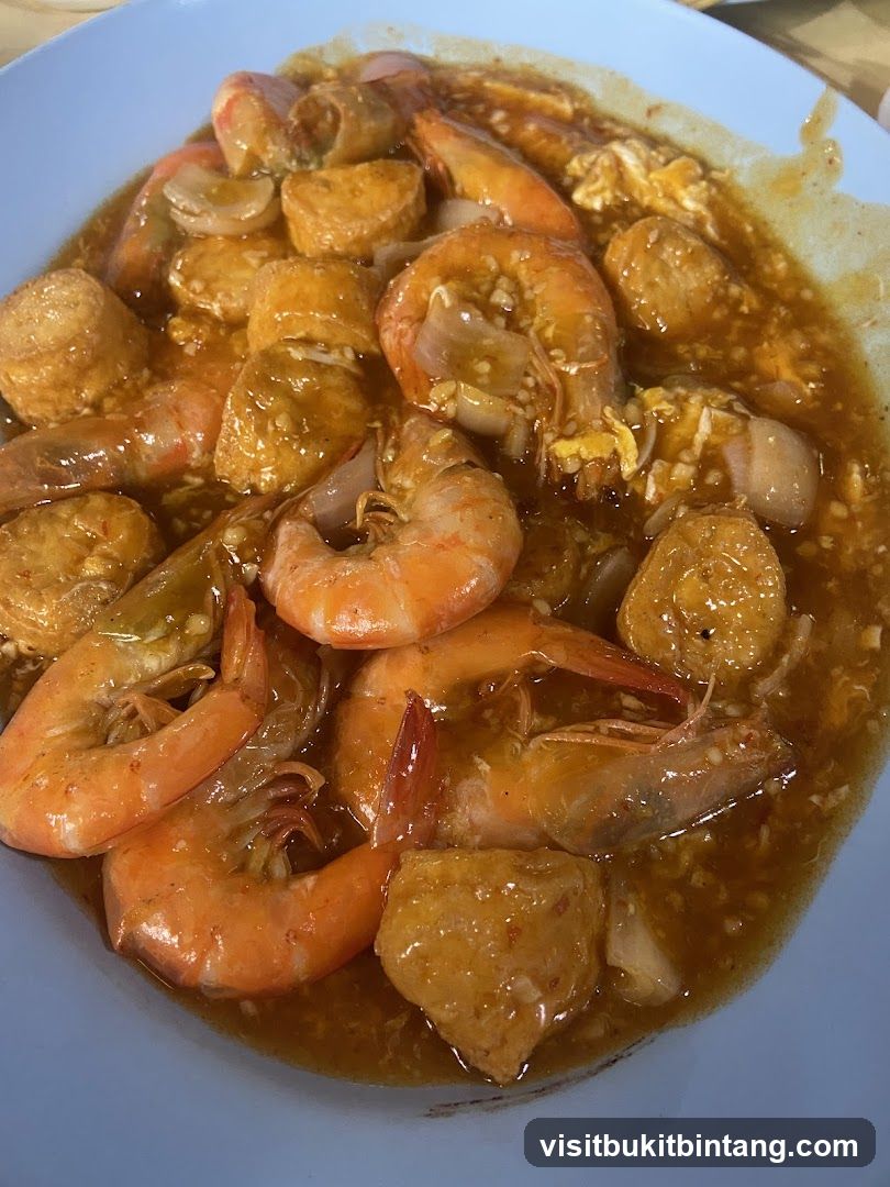 Shrimp and Tofu Dish