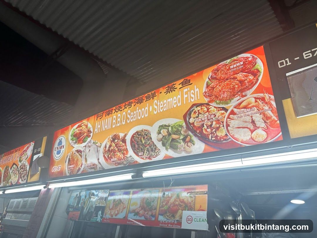 Food Stall Signage