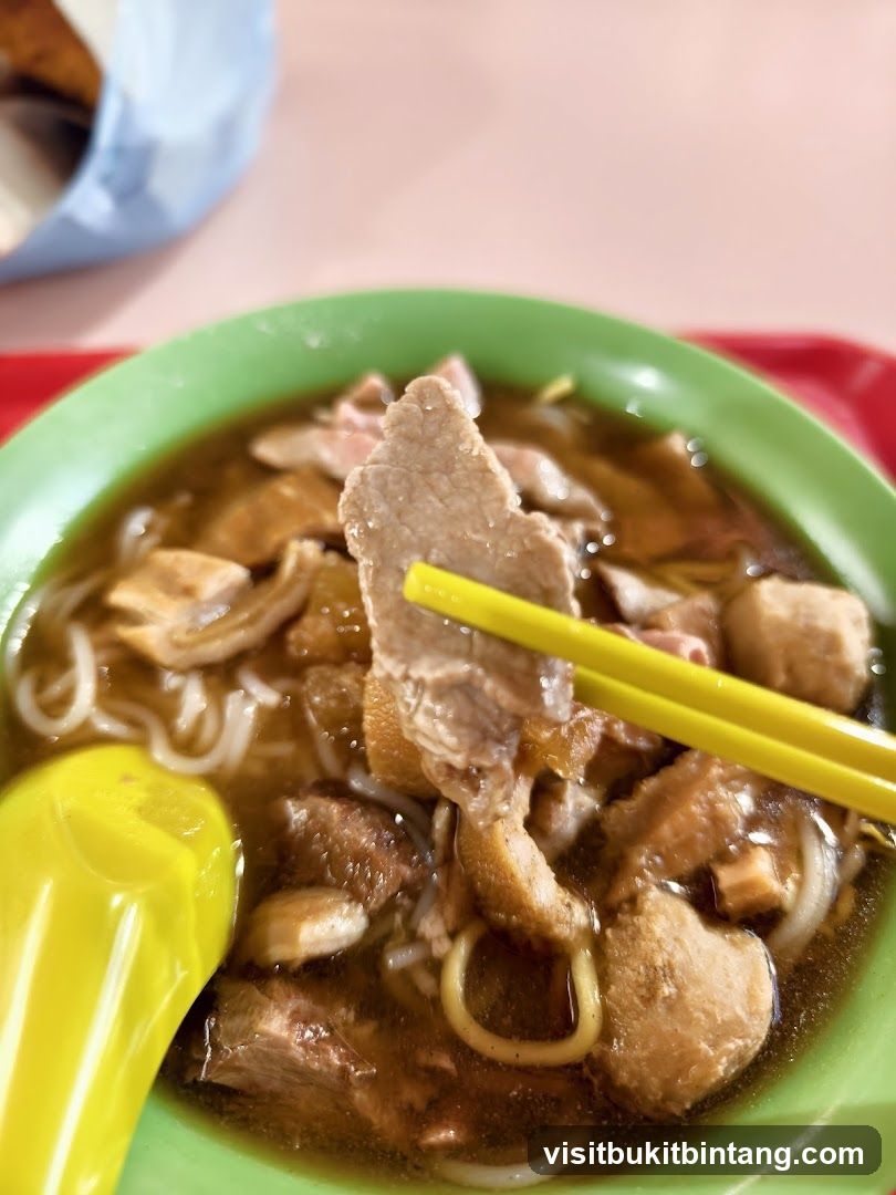 Noodle Soup with Meat