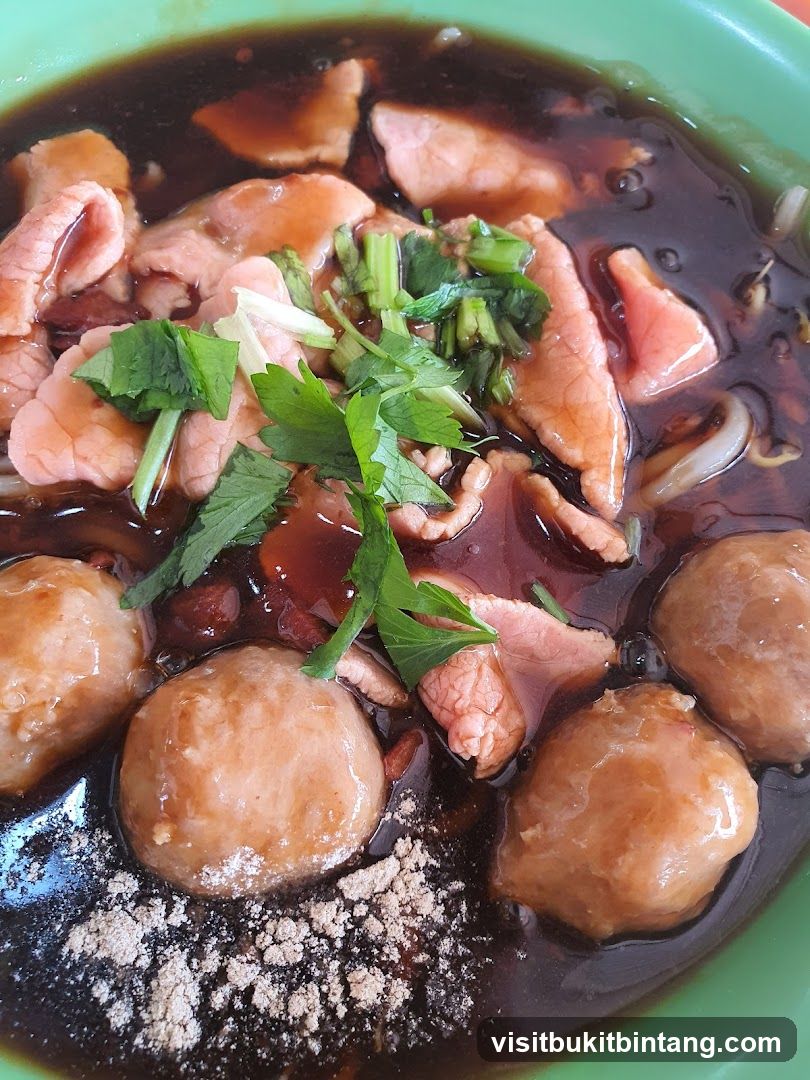 Beef noodle soup