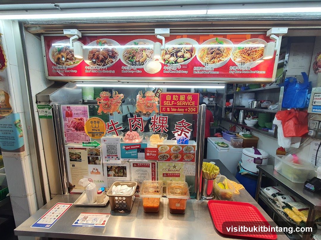Food Stall Display