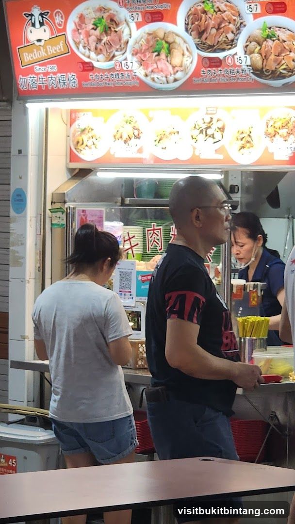 Bedok Beef Menu