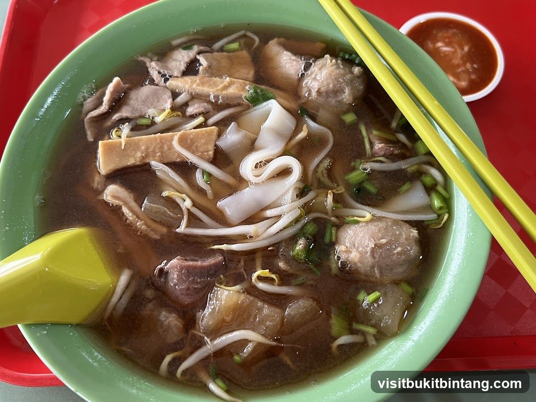 Beef noodle soup