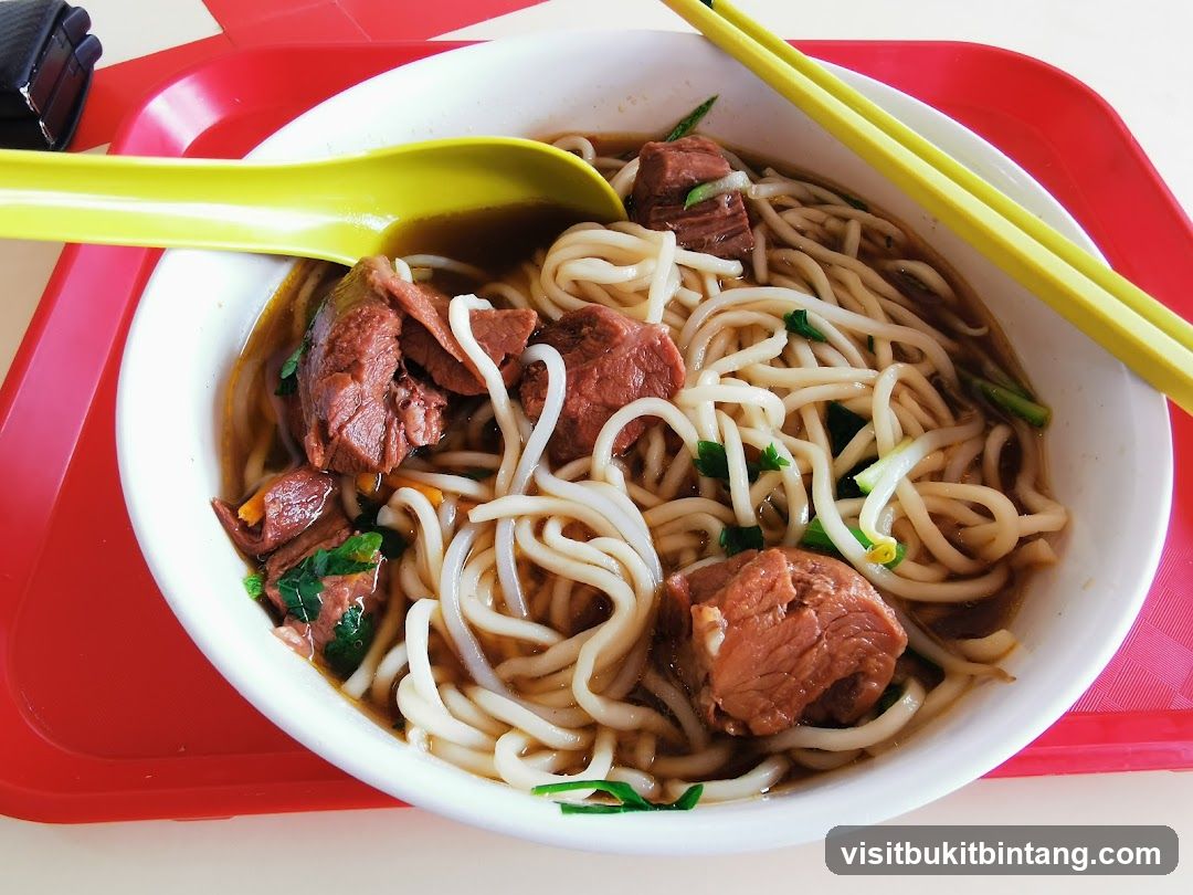 Beef noodle soup