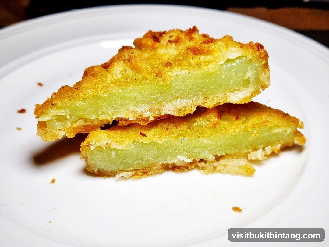 Fried Green Dessert Slices