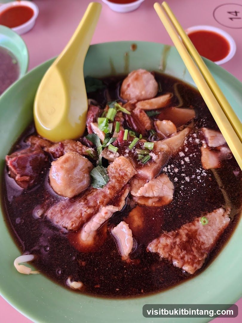 Beef noodle soup