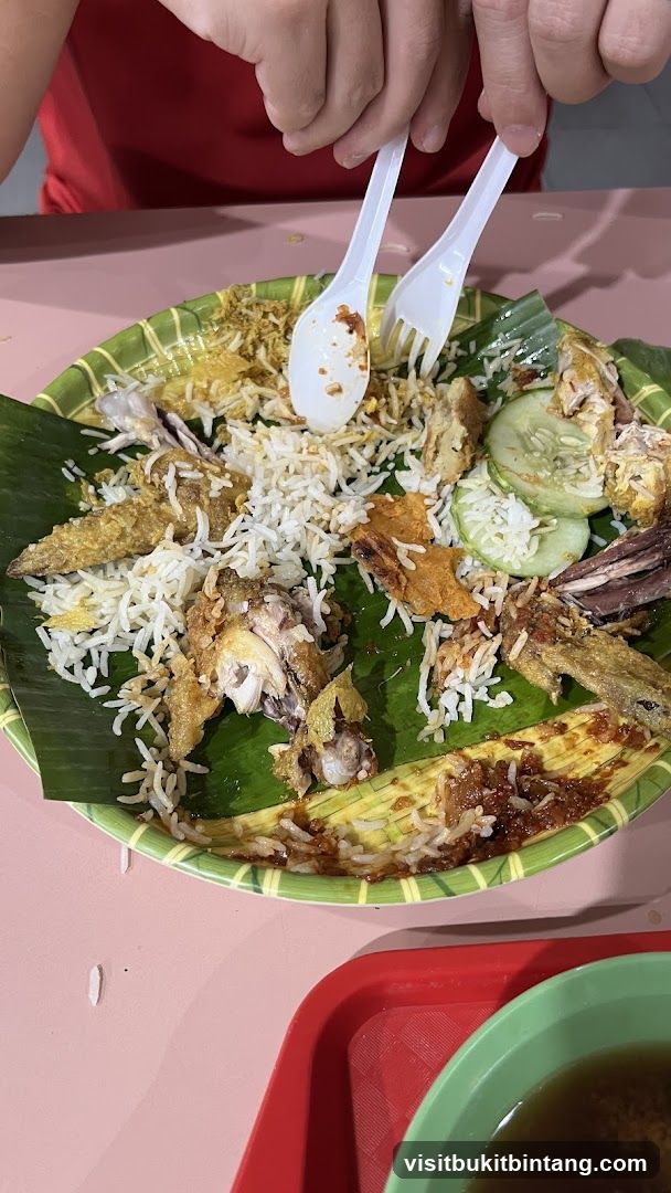 Partially Eaten Meal on Banana Leaf