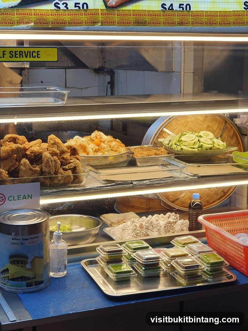 Food Stall Display