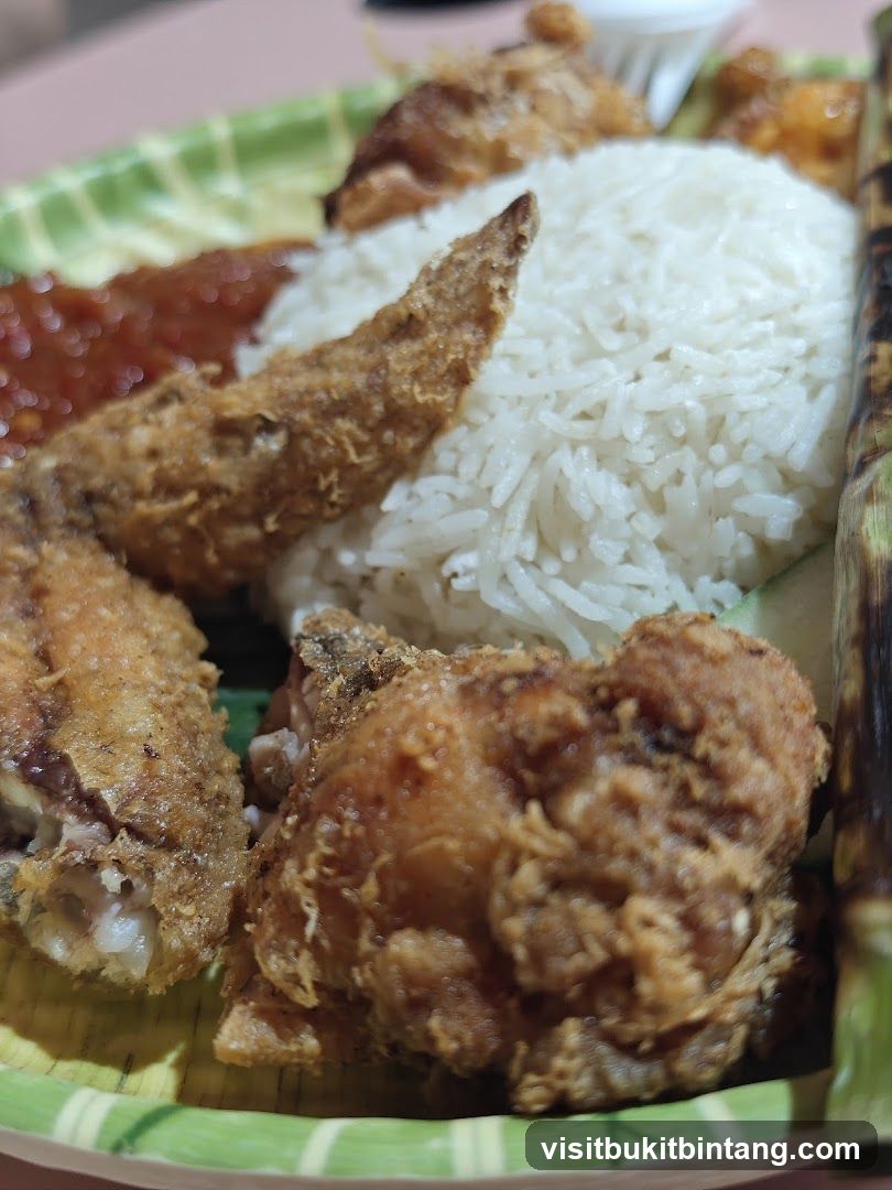 Fried Chicken and Rice