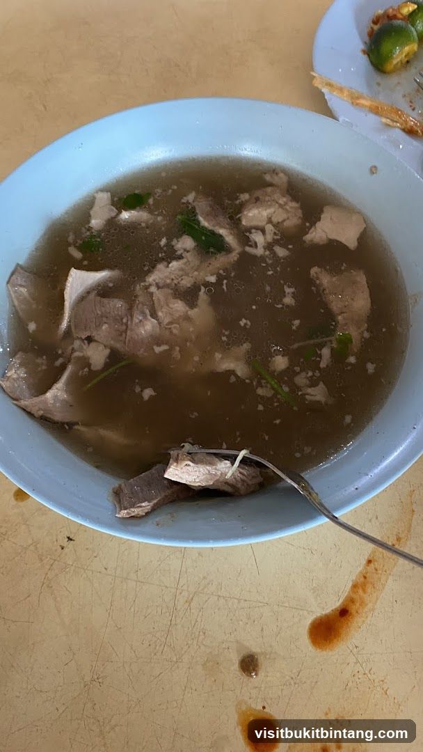 Bowl of Meat Soup