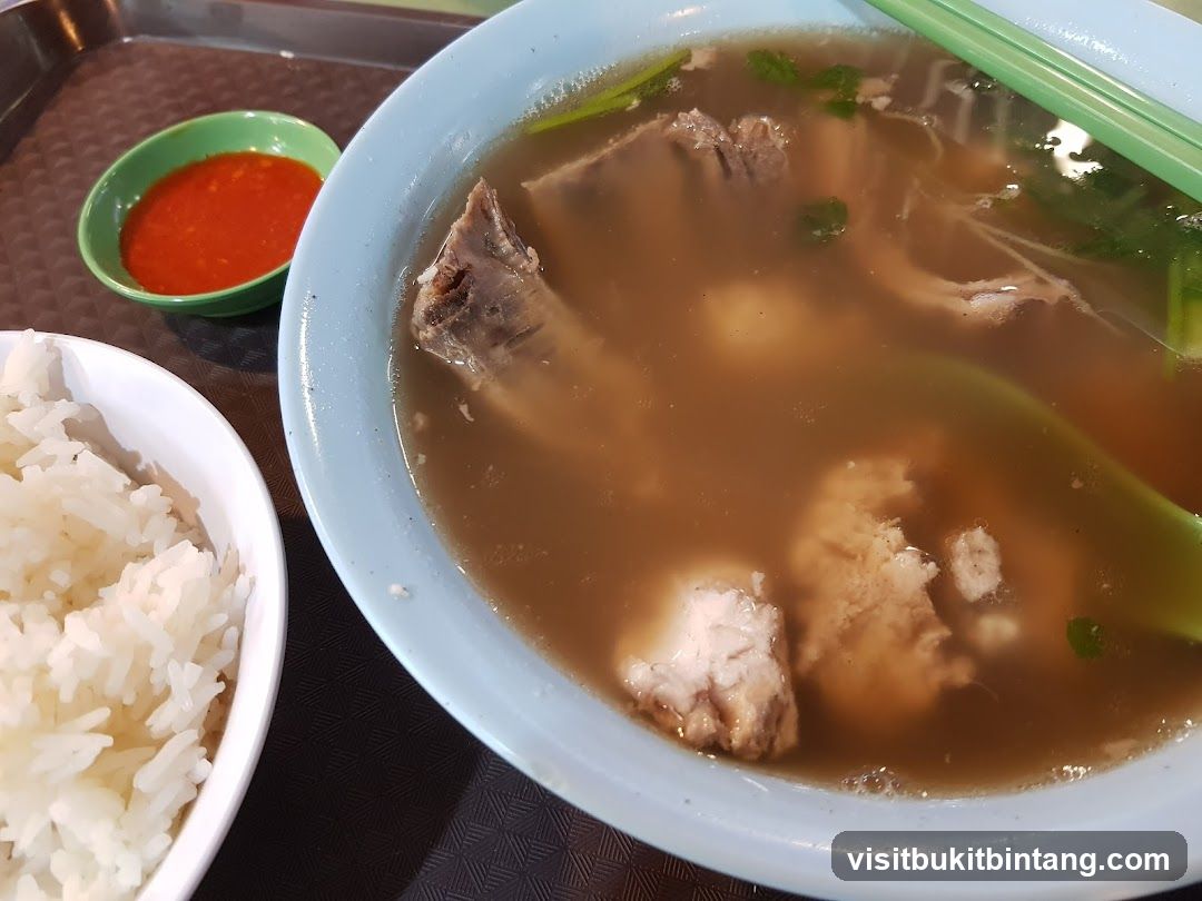 Pork Rib Soup with Rice