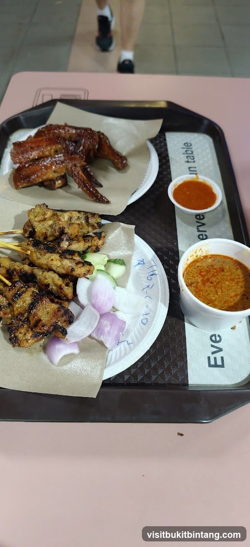 Chicken Satay and Wings