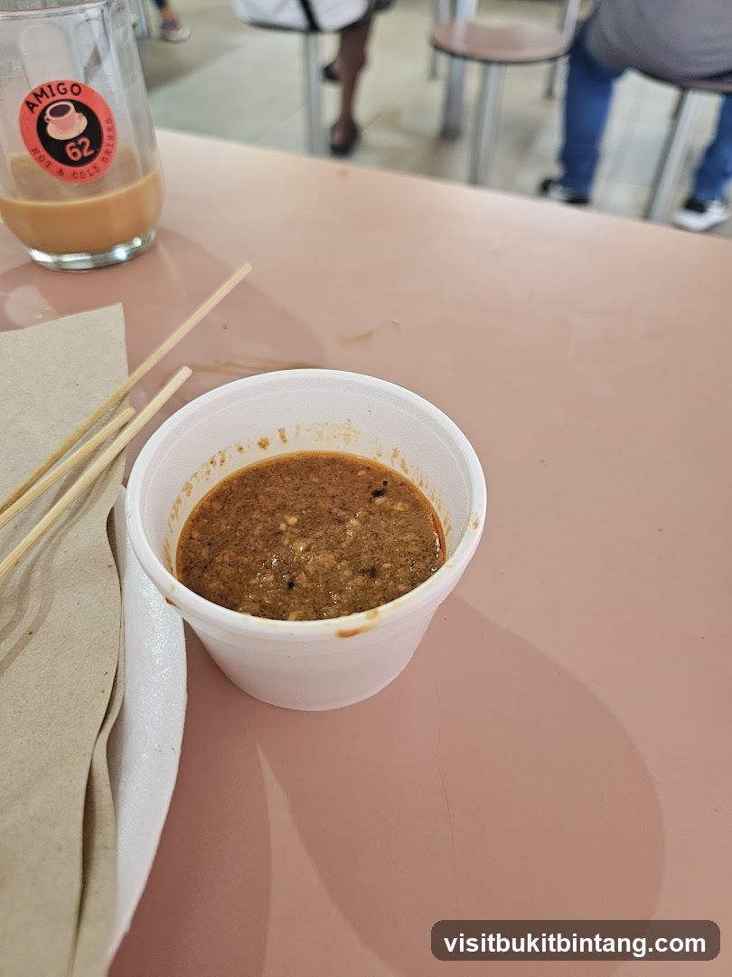Dipping Sauce and Drink