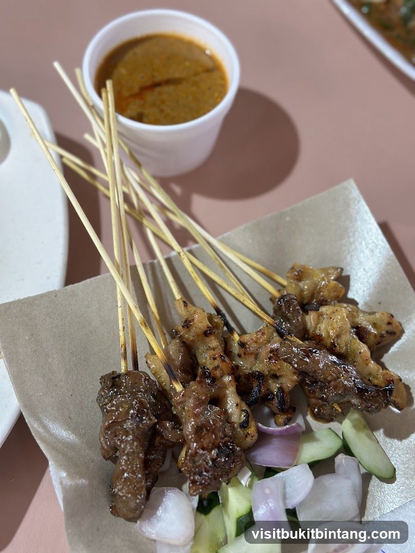 Satay Skewers with Peanut Sauce