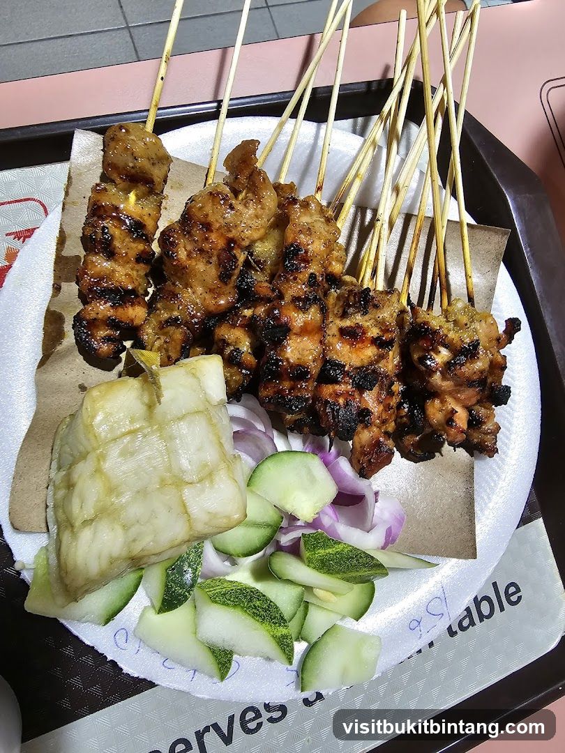 Chicken Satay with Sides