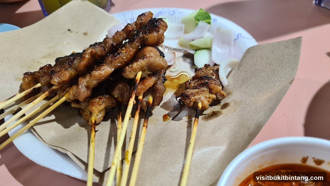 Satay Skewers with Peanut Sauce