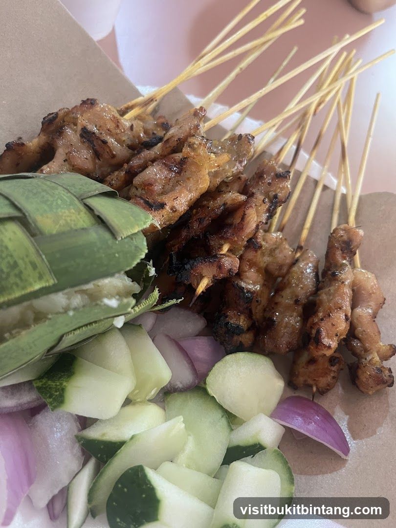 Chicken Satay with Sides