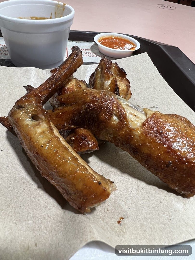 Roasted Chicken Wings with Dipping Sauces