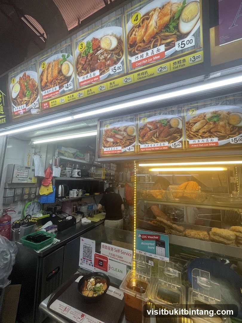 Food Stall Menu